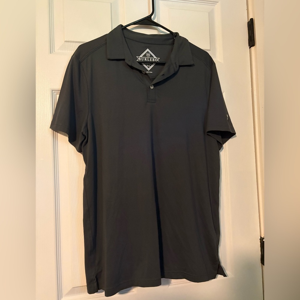 Men's Gray Burlebo Polo Shirt